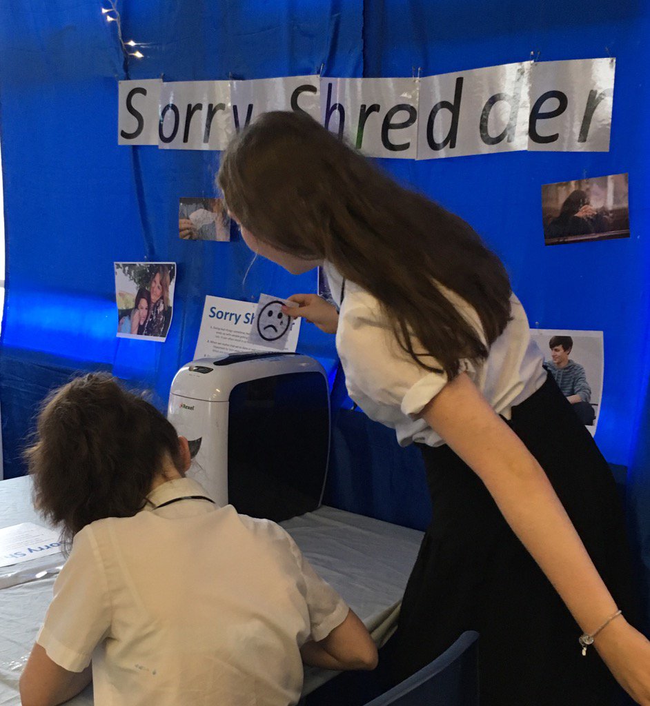 OTFbrighton's tweet photo. Saying sorry isn't always easy but can lead to a fresh start. @HpsHove #reflectionspace https://t.co/4LKsxt3amK
