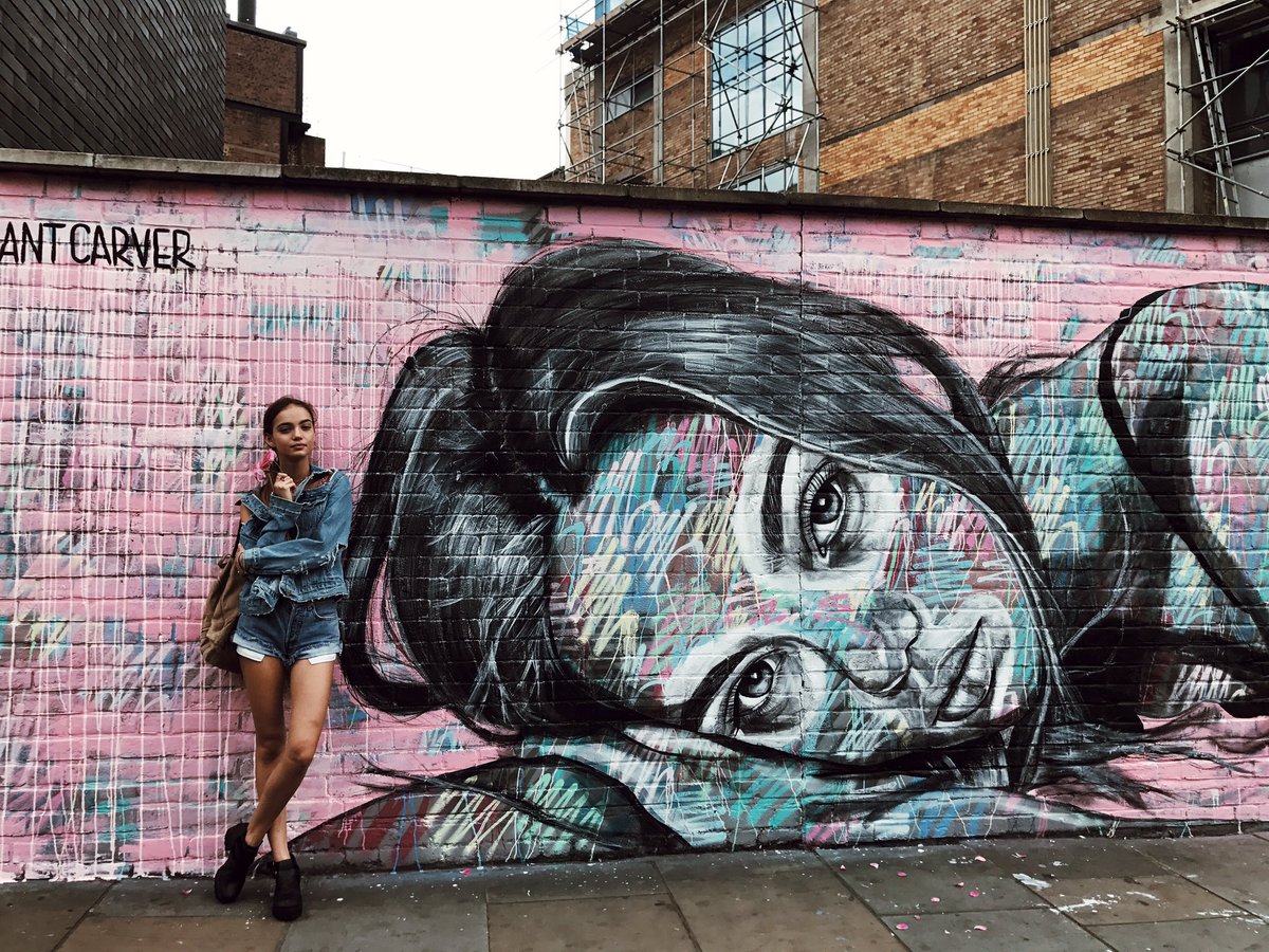 Found my twitter profile pic on a wall in London