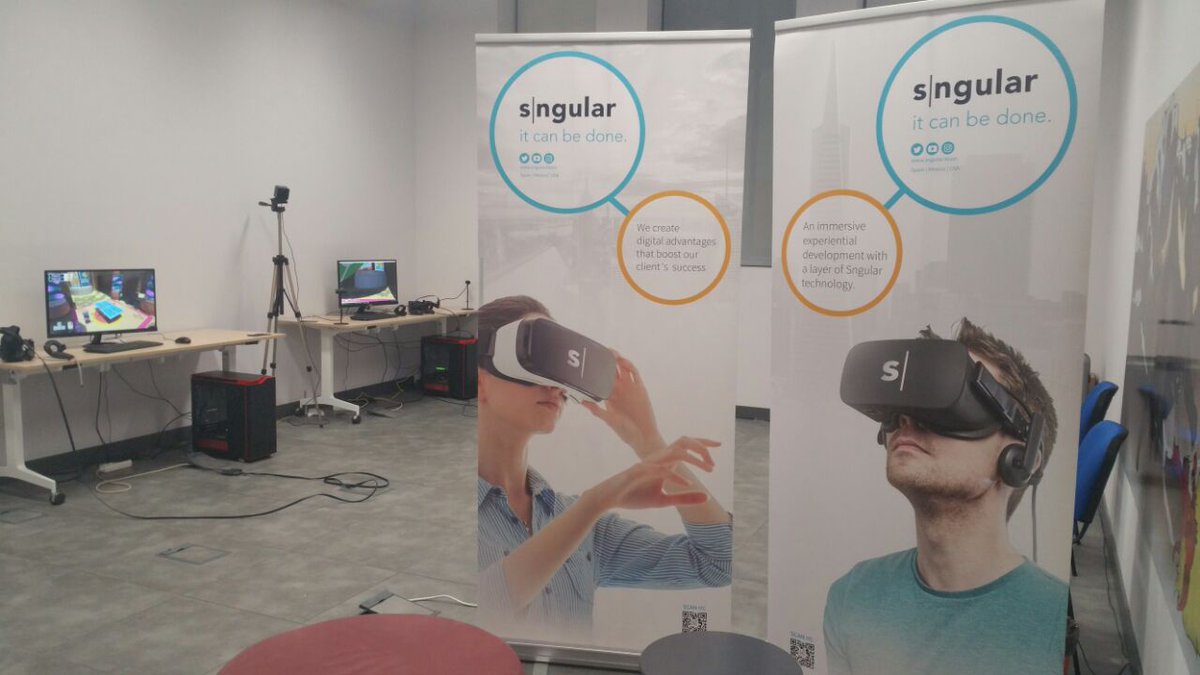sngular's tweet photo. ¡Estamos en #OVR17! Búscanos para conocernos y disfrutar de una experiencia #VR que te sorprenderá. https://t.co/wrynetig9k