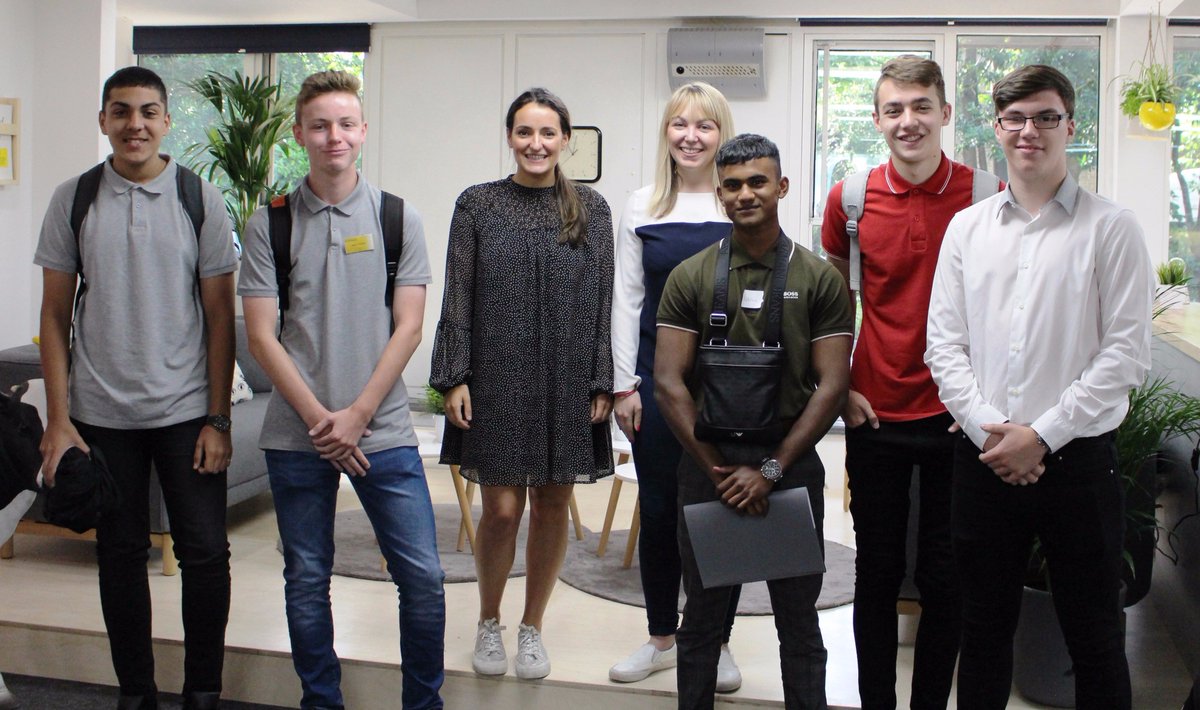 We loved showing the talented pupils from <a href="/BrigshawNews/">Brigshaw High School</a> &amp; <a href="/StMarysMenston/">St. Mary’s Menston</a> the world of PR, as part of the <a href="/LookingGlass_UK/">LookingGlass Charity</a> charity scheme.