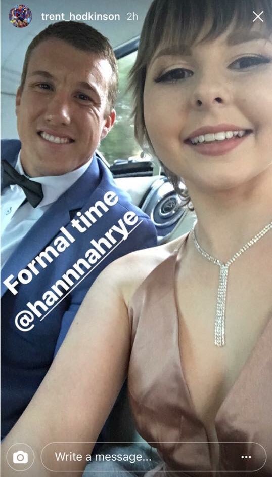NothingButNK's tweet image. TRENT HODKINSON! Took a terminally ill girl to her formal tonight ⭐️😍❤️💙 #NRL