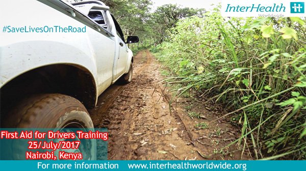 Driving in remote &amp; hostile environments comes with challenges. Ensure your driver can deliver first aid. Book today interhealthworldwide.org/home/training-…