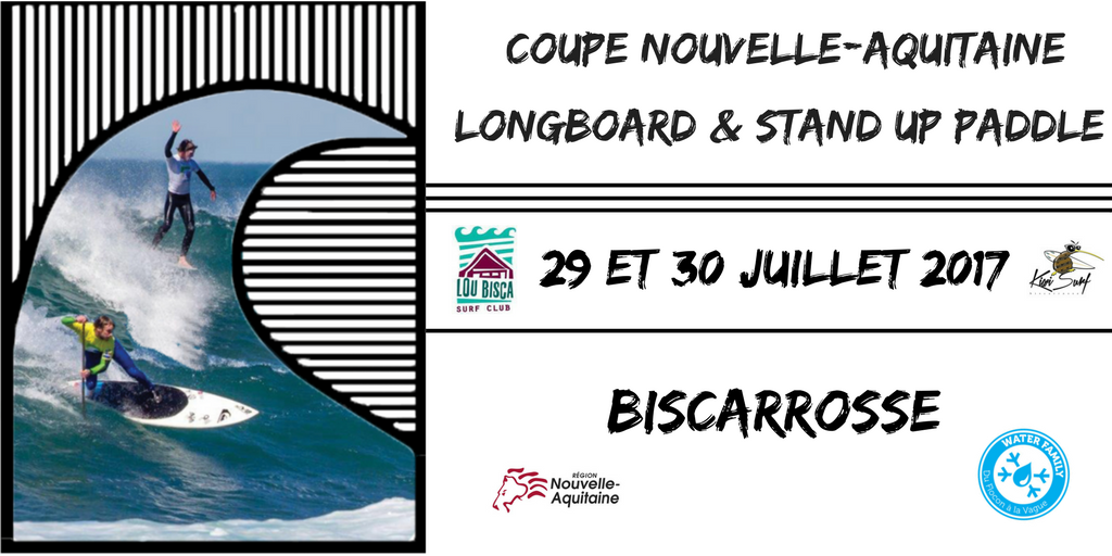 C'est parti pour la Coupe Nouvelle-Aquitaine Longboard &amp; SUP le 29 et 30 juillet à Biscarrosse ! Inscriptions : surfingaquitaine.com/coupe-nouvelle…