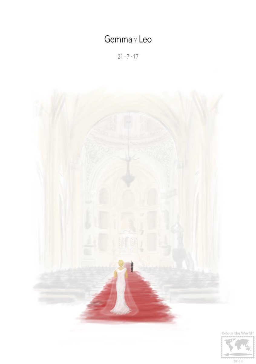 ¡Se acerca el día! ¡Esta es la primera invitación de boda que hemos diseñado y estamos muy contentos! ¡Que vivan los novios! #ctwGRANADA