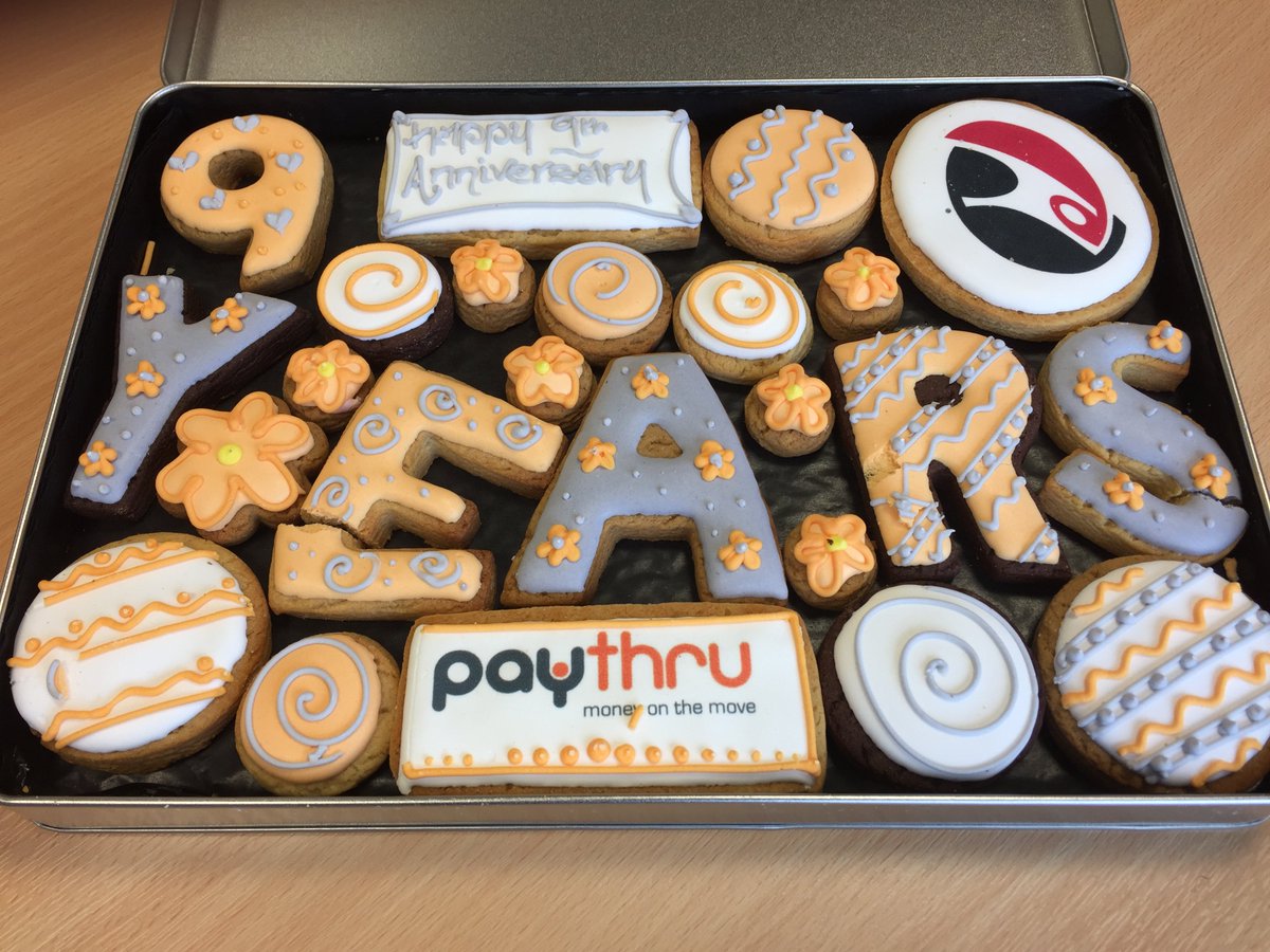 Thanks for our yummy biscuits <a href="/Rackspace/">Rackspace Technology</a> - 9 years of working together!