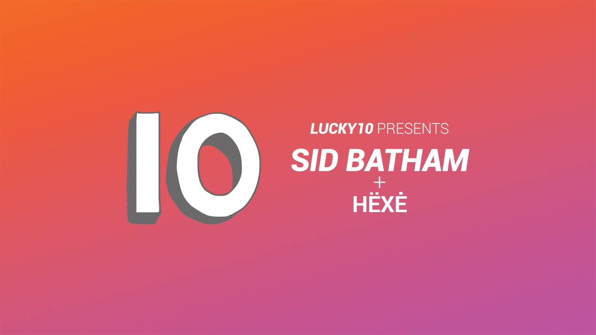 We're supporting the aaaamazing <a href="/SidBatham/">Sid Batham</a> on the 9th august at <a href="/SebrightArms/">Sebright Arms</a> !! come pardy with us ! 🤘🏻💜💜 *and it's free !*