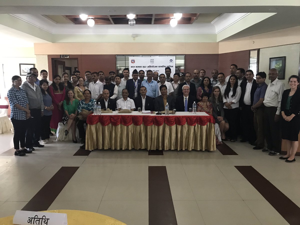 LisaACox's tweet photo. @WinrockIntl @LWOB @VeriteNews Training Nepali prosecutors and labor inspectors on building strong child labor cases for prosecution #endcl https://t.co/1r1Pp0pWO4
