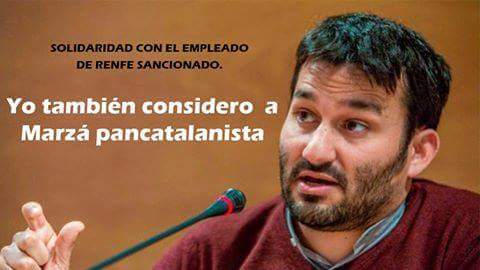 Alex_RVal's tweet photo. Solidaritat en el 
empleat de Renfe. RT!
#MarzàPancatalanista https://t.co/kARJuHzgKY
