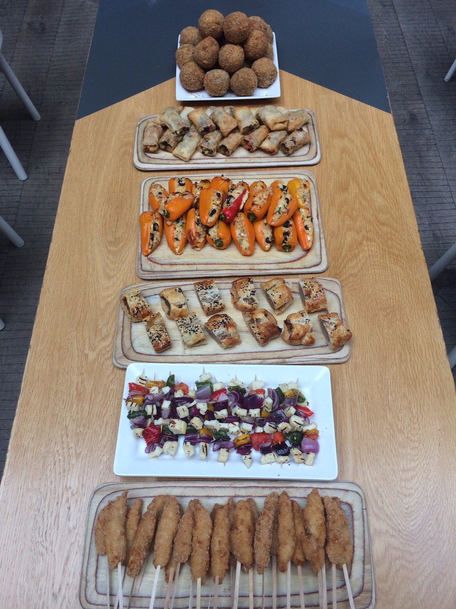 Just getting our party food set up for a private function tonight