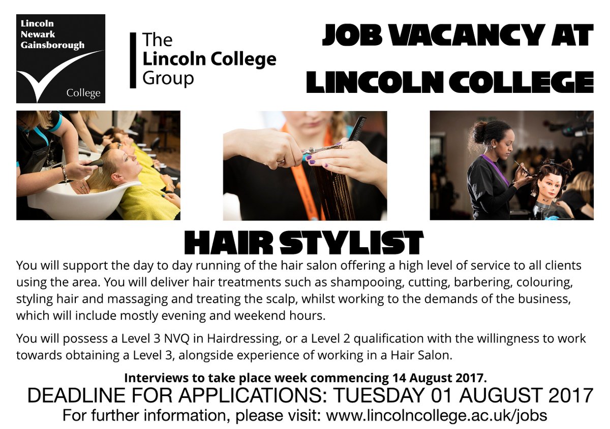 Jobs The Lincoln College Group On Twitter Jobs We Are