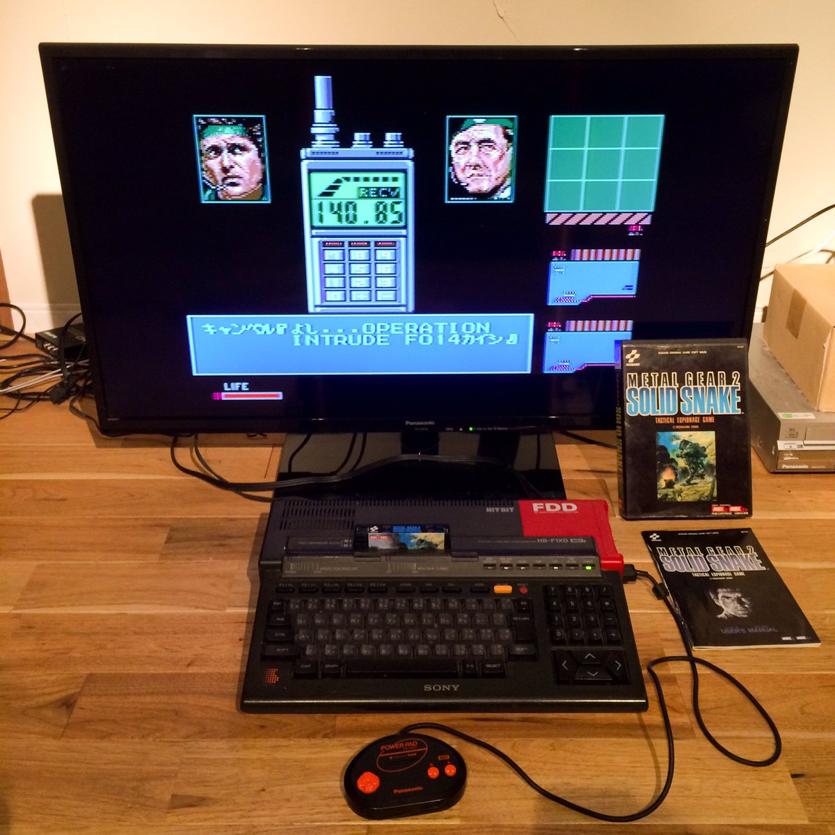 ブランクがあるとは思えん。 ( ´ ▽ ` )ﾉ #mg2 #mg30th #メタルギア30周年