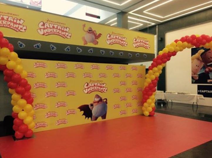 MovieEventsIre's tweet image. #captainunderpants#odeonpointsquare