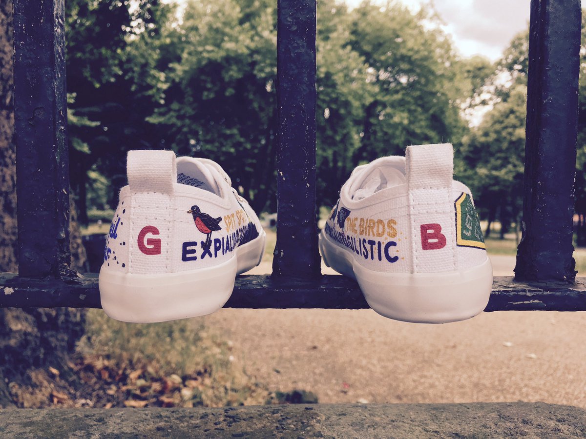 highstridesoc's tweet photo. Latest designs ๐๐ #shoesforgrace #highstride #bespokefootwear #handpainted #unique #disney #marypoppins https://t.co/kOm9qywbaN
