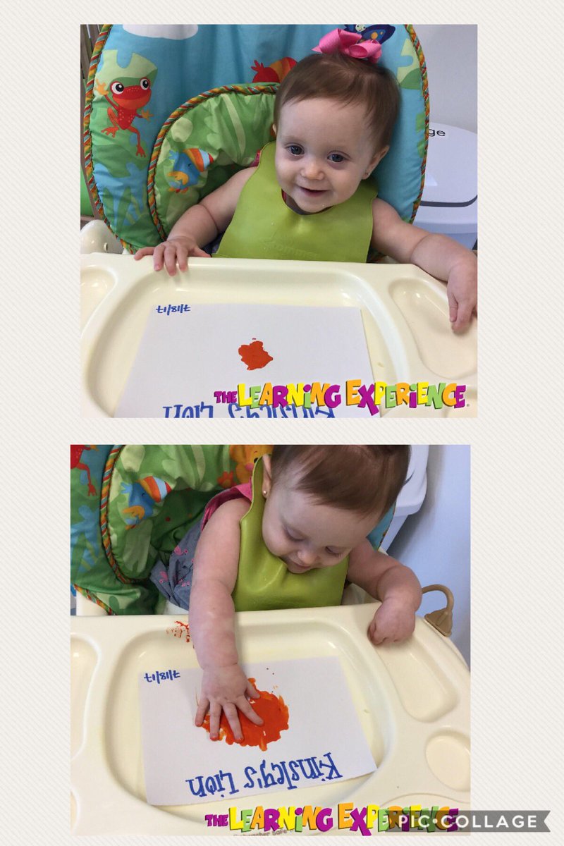 slynnretherford's tweet photo. I love the sensory based learning even at 7 months old Kinsley daily enjoys! #tlesummerx #tleplano https://t.co/bv9KcOOVvg