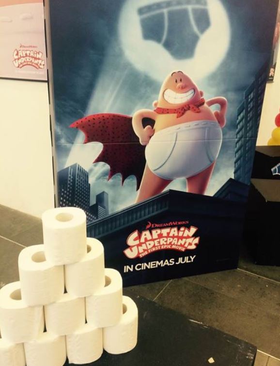 MovieEventsIre's tweet image. #captainunderpants#odeonpointsquare