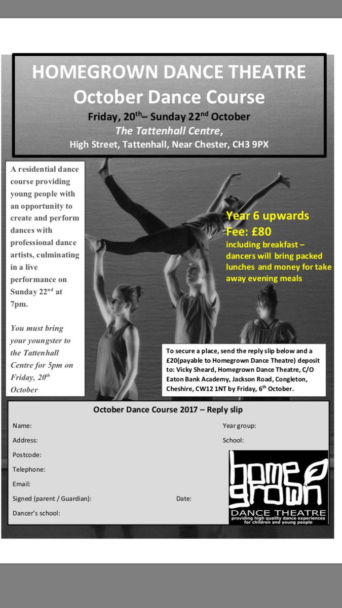Homegrowndance's tweet photo. Dance residential for dancers age 10-18! Spread the word! Just for those who love to dance! #Dance RT @DeePointPrimary @ks3malbank https://t.co/okDSJ8TlfT