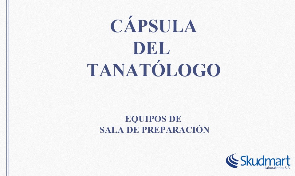 skudmart01's tweet photo. CÁPSULA DEL TANATÓLOGO: Equipos de Sala de preparación https://t.co/Q7BHmRwtg8 https://t.co/daupn5EJEV
