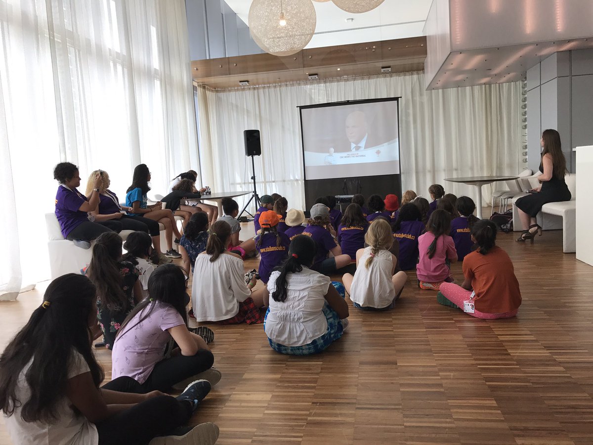 auggie_love's tweet photo. Who's ready to take over the world? #PossibilityCamp @TELUSBusiness @telusdigital https://t.co/ZOBwEj2Sdp