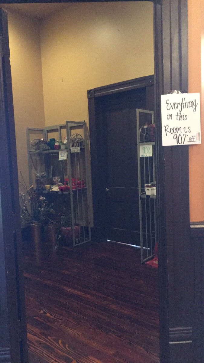 Come check out our 90% off room! Lots of Holiday items and stems! Don't forget about our drawing- only 9 days until we draw!