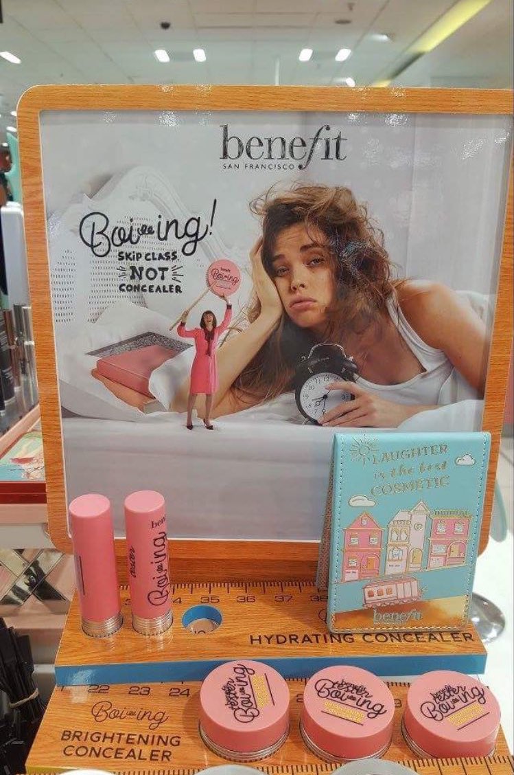 NicholasFerroni's tweet photo. @Poppets16 @msvalois "Skip class, not concealer"?! Seriously? Way to reinforce to girls that their looks matter most. #booksnotlooks https://t.co/mDzFiYwn9r