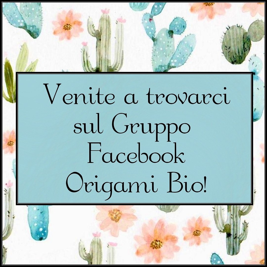 OrigamiBioBlog's tweet photo. 🌵Sapete che #origamibio ha anche un #gruppofacebook?  
Venite a trovarci! https://t.co/epKkF91Id6