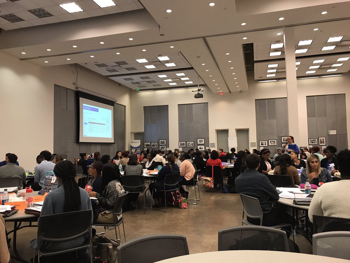 RelayHouston's tweet photo. Our new crew of Relay Residents are jumping into their new lives as teacher trainees in Houston! #weteachteachers #allforthekids @RelayGSE https://t.co/zfufRoIOAV