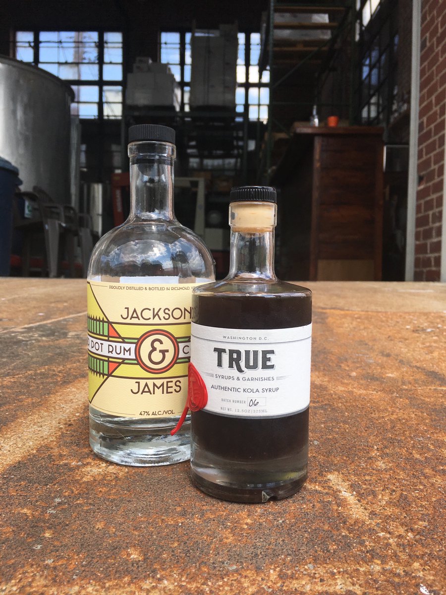 I’ll bet you’ve never had a rum and coke like ours! <a href="/truesyrups/">TRUE</a> kola nut syrup and our Demerara sugar rum makes the perfect Rum and coke.
