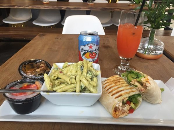 Enjoy the cold A/C and a delicious, healthy lunch

See you at EVO!