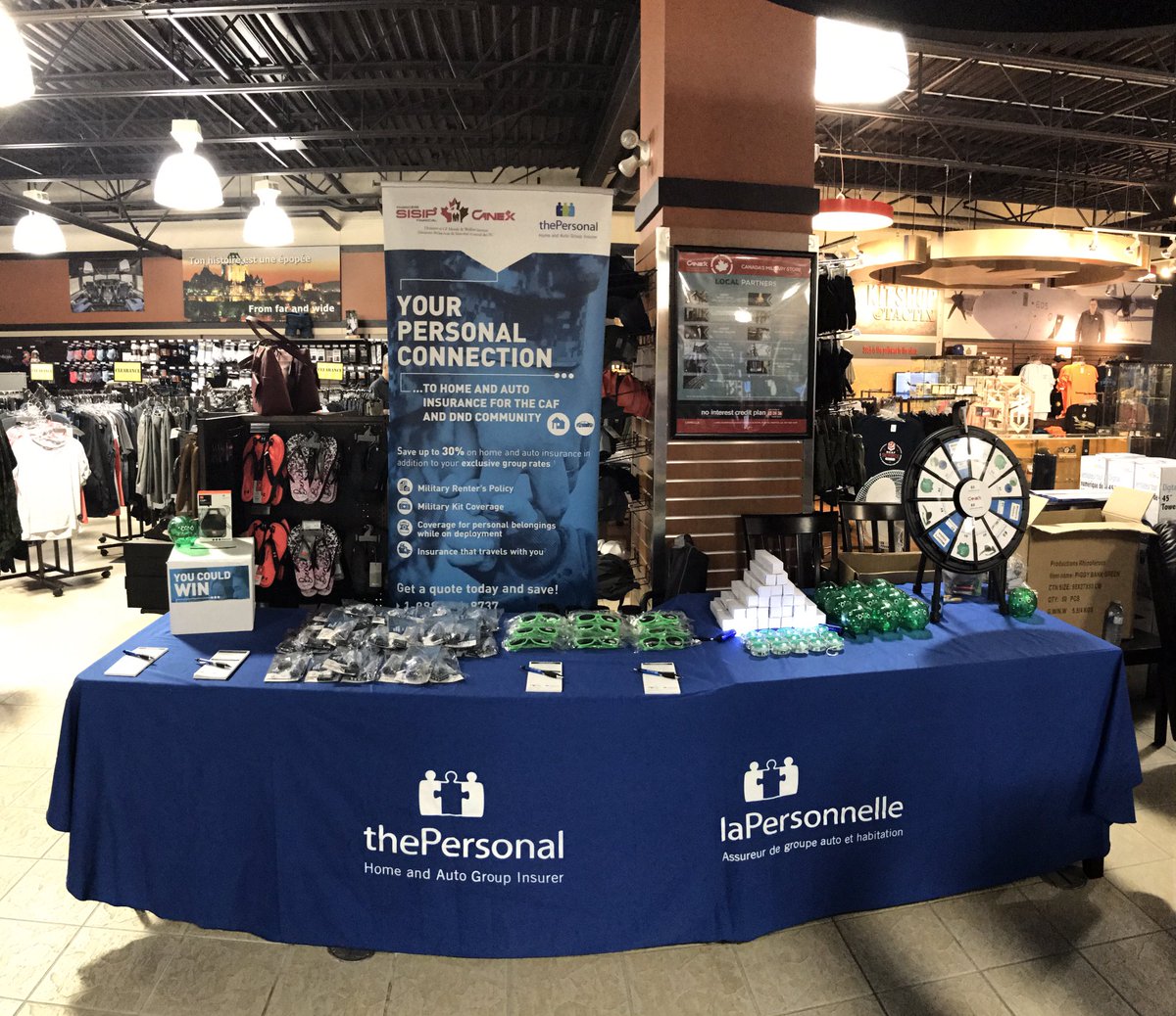 MikeGazzola's tweet photo. @tpicinsurance @CANEX w/ @TrentonMFRC for #CFOne Appreciation Day. Stop by for prizes, giveaways &amp; more in support of our #militaryfamilies https://t.co/KwuQX9HCOW