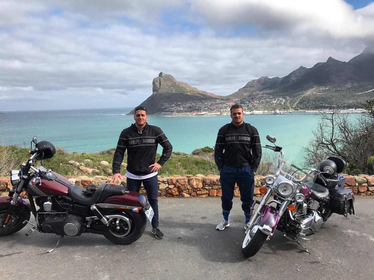 Brilliant day explore the Cape on 2 wheels with big Brucie 😎