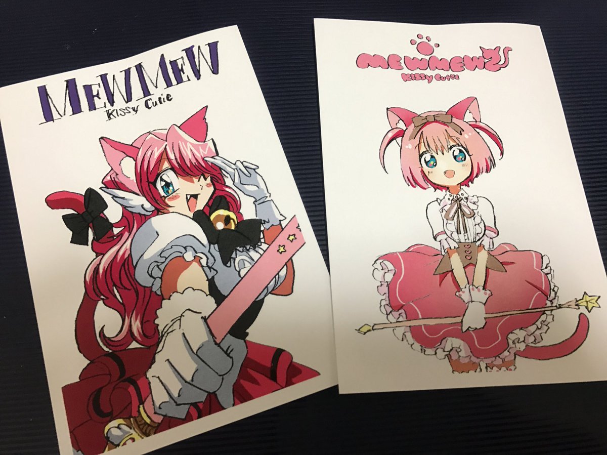 utosanai's tweet photo. のあさんのネットプリント！！左側のが理想のMEWMEWすぎてフィギュア作りたい欲高まる！ https://t.co/VCWcq7SjqC