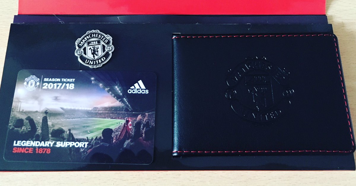 AtafAhmed's tweet photo. #MUFC season ticket @ManUtd #CantWait #LegendarySupport https://t.co/hKuMhd5zSR