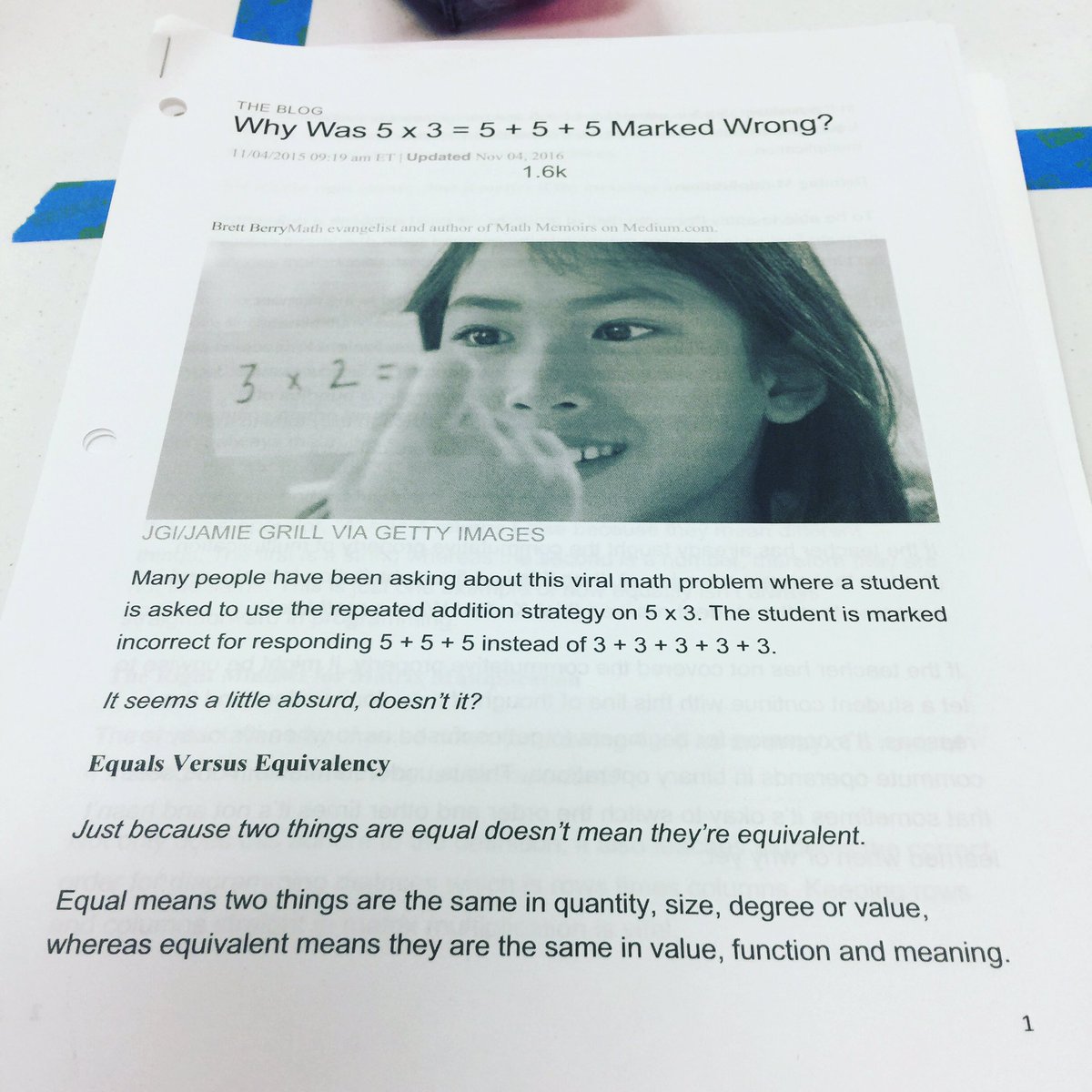 hiettriott's tweet photo. Still thinking on this one...#thinkingmath. @sgreenfield1122 https://t.co/dGJo48emAY