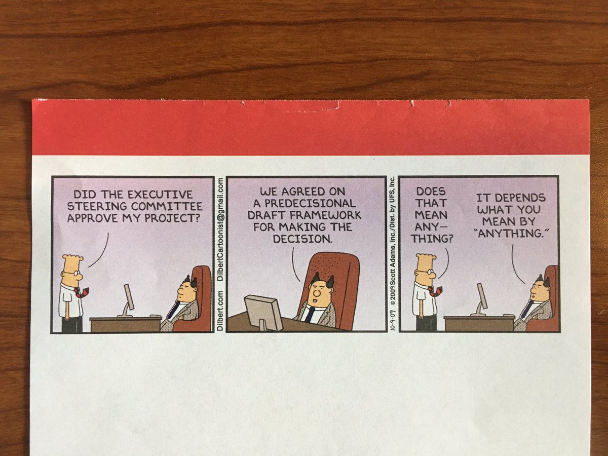 version19965's tweet image. .@dilbert #projectapproval 📊📈