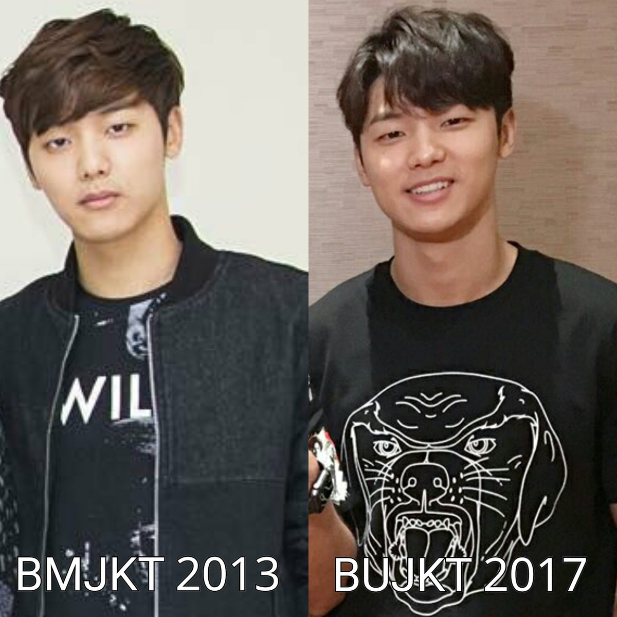 KosaLL's tweet photo. CNBLUE in Jakarta 2013 vs 2017 ~ 😁😁 https://t.co/V7dj8PY631