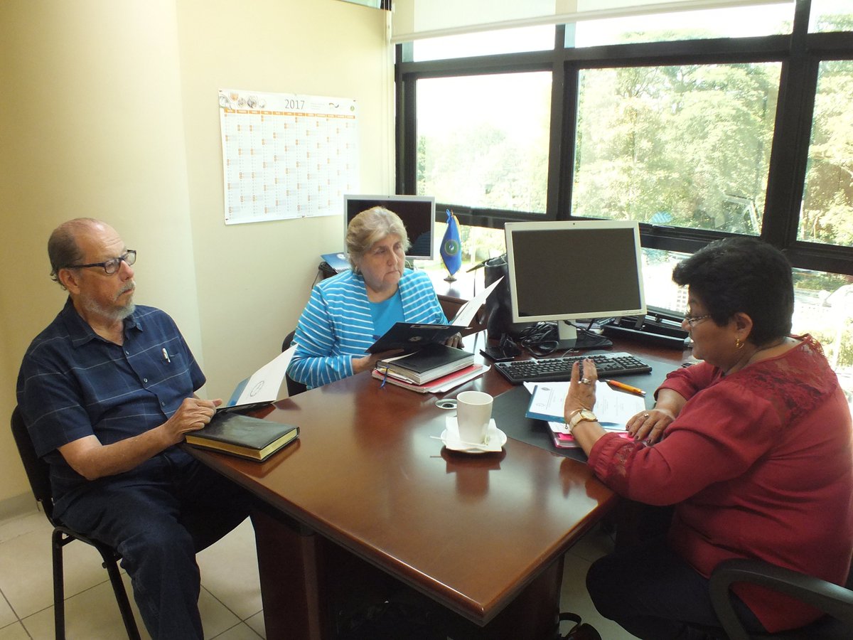 CC-SICA Capítulo Nacional de El Salvador, se reúnen el marco del cumplimiento del plan estratégico plurianual, CCSICA 2014-2017.