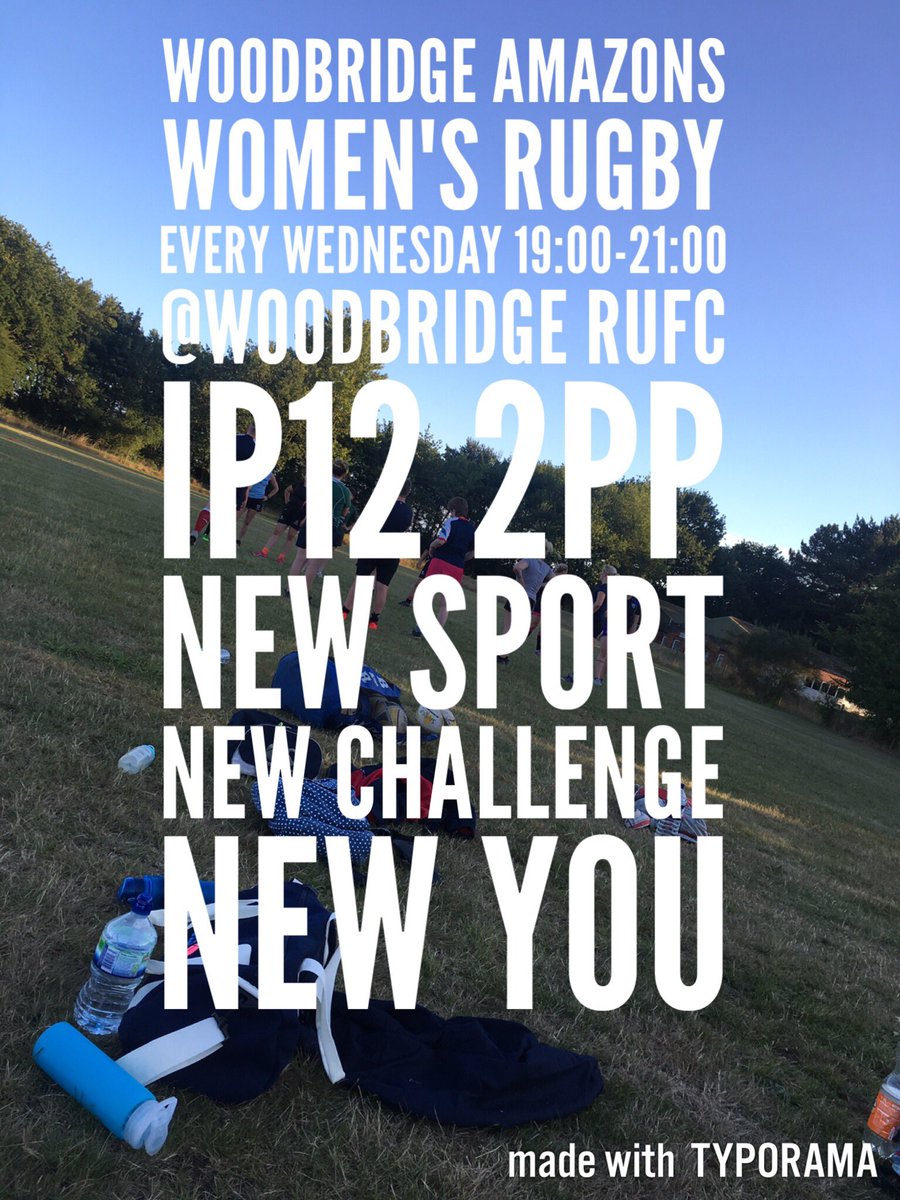 BridgeAmazons's tweet photo. Another great pre season session planned.  We are at Woodbridge RUFC tonight 7-9
All welcome
#bepartofsomething #womensrugby #suffolk https://t.co/dAghoVth9x