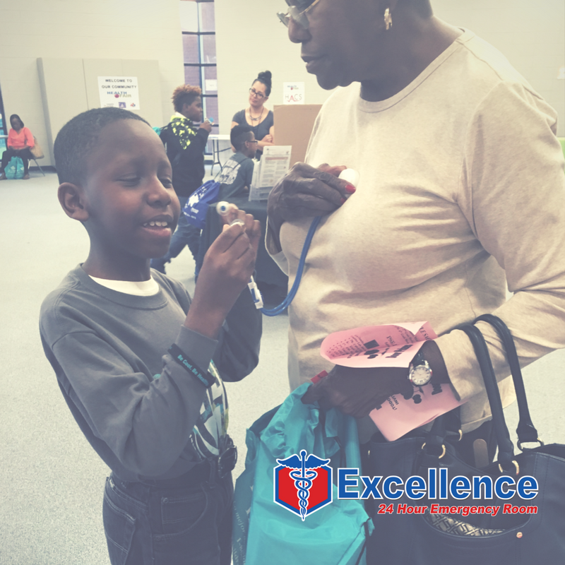 ExcellenceER_TX's tweet photo. Kids are the future of healthcare! Love working w/ our local school districts in keeping students excited about their futures! https://t.co/YdAaYJWsWF