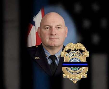 kckfop's tweet photo. One year ago today a hero lost his life protecting the citizens of our community. Captain Dave Melton, we miss you brother. https://t.co/hP9UzUcZIP