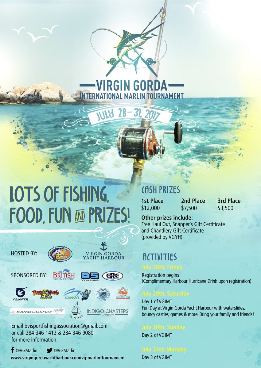 VGMarlin's tweet photo. VGIMT 2017!! LET'S GO! 
REGISTER TODAY: https://t.co/err4tc4s1r
#VGIMT #VGMarlin #July28th #BVI https://t.co/11BcmRDYeb