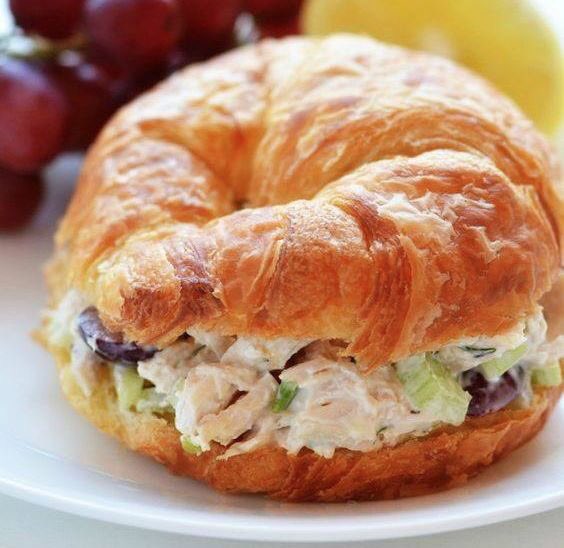 Celebrate the middle of the week with a Chicken Salad Croissant Sandwich! Juicy grapes add the perfect touch...
641-394-6251 for To-Go order