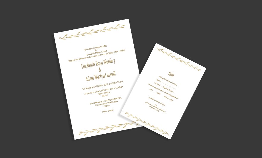 Planning an event and need help with the invitation designs? Our team can assist with this and any other graphic design queries 🖥