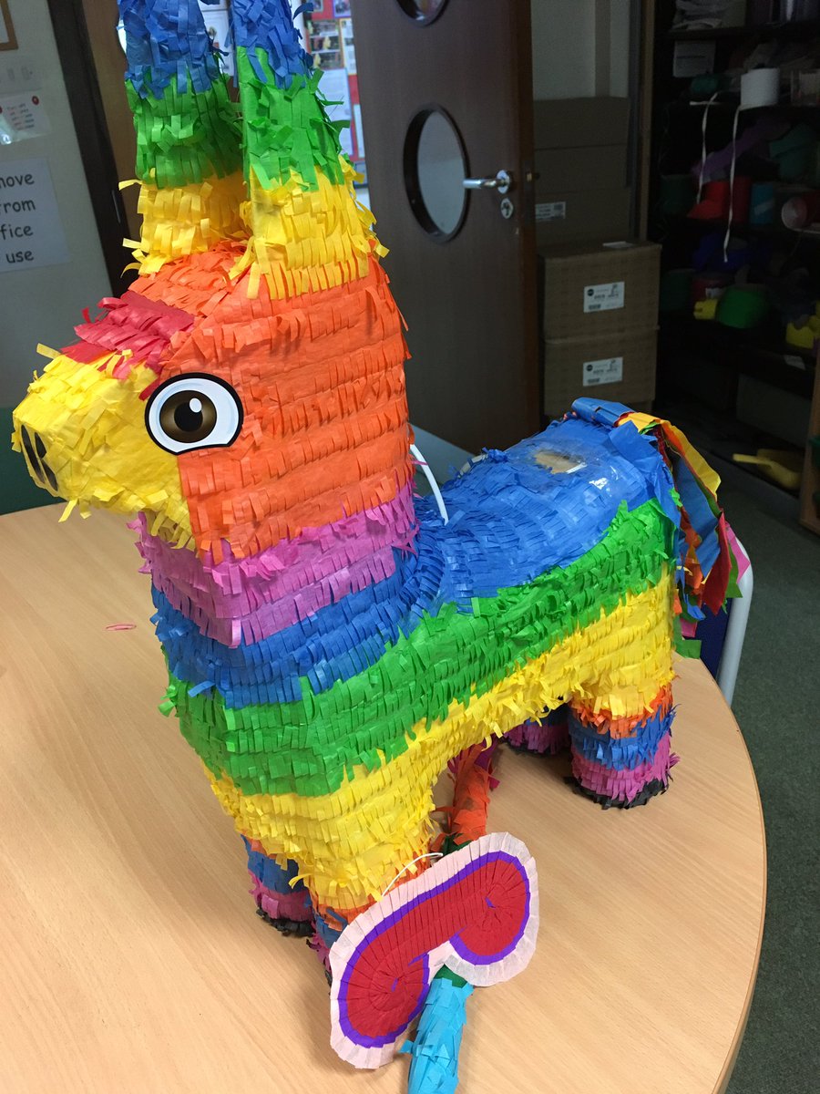 MFLbwood's tweet photo. It'll be piñata time lesson 5 today! #Yr10Spanish #Fiesta https://t.co/nq2crkQOOc