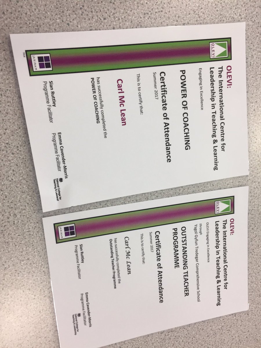 AbersychPerform's tweet photo. Three more teacher's successfully completing the 'OTP' course #outstandingteacherprogramme @Abersychansch https://t.co/geFQ40rycT