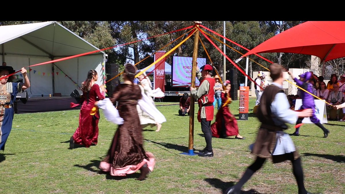 S400Perth's tweet image. -- Video teaser --  

Fun times at the #S400Perth Shakespeare Festival Day at UWA. Full video released this Friday so stay tuned! 🎥  🎬  🎭