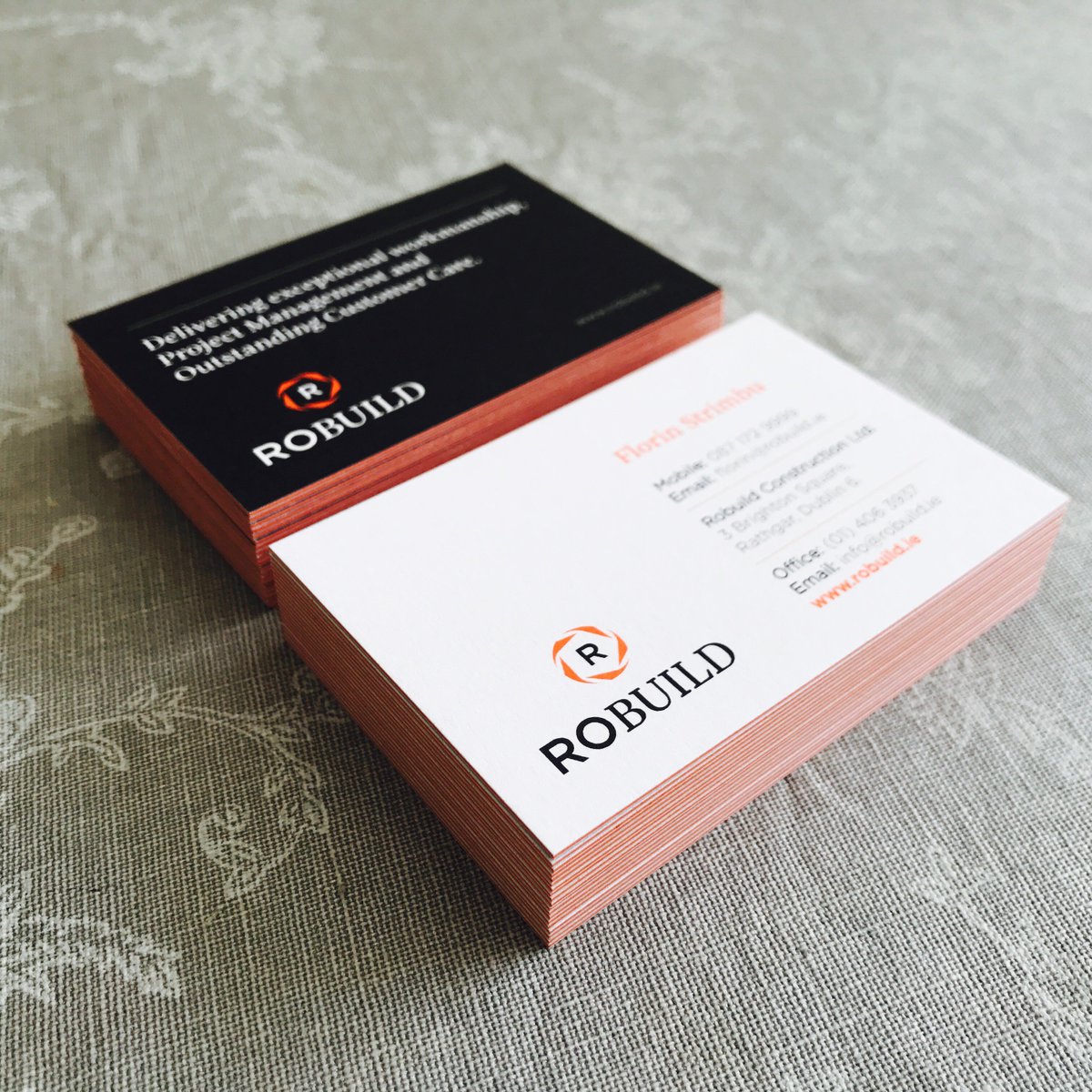 BrandNewCreativ's tweet image. We&apos;ve just finished a brand refresh for high-end Dublin builders - #Robuild. #bncprojects #currentwork #visualidentity #branding #design