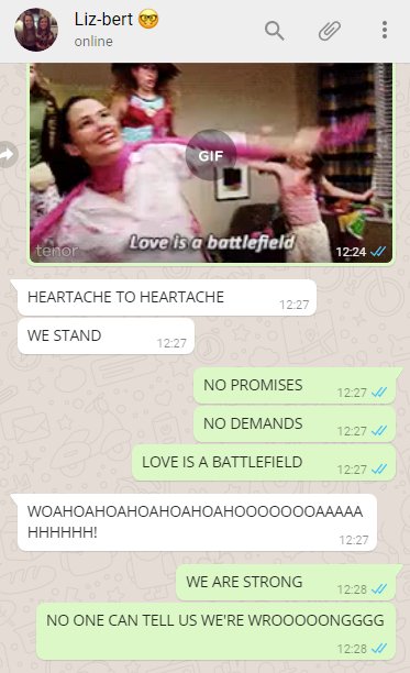 EmilyJane25's tweet photo. Bestie Goals - she's quite funny for an MP... @elizabeth_truss #besties #loveisabattlefield https://t.co/EYzOaQSqvc
