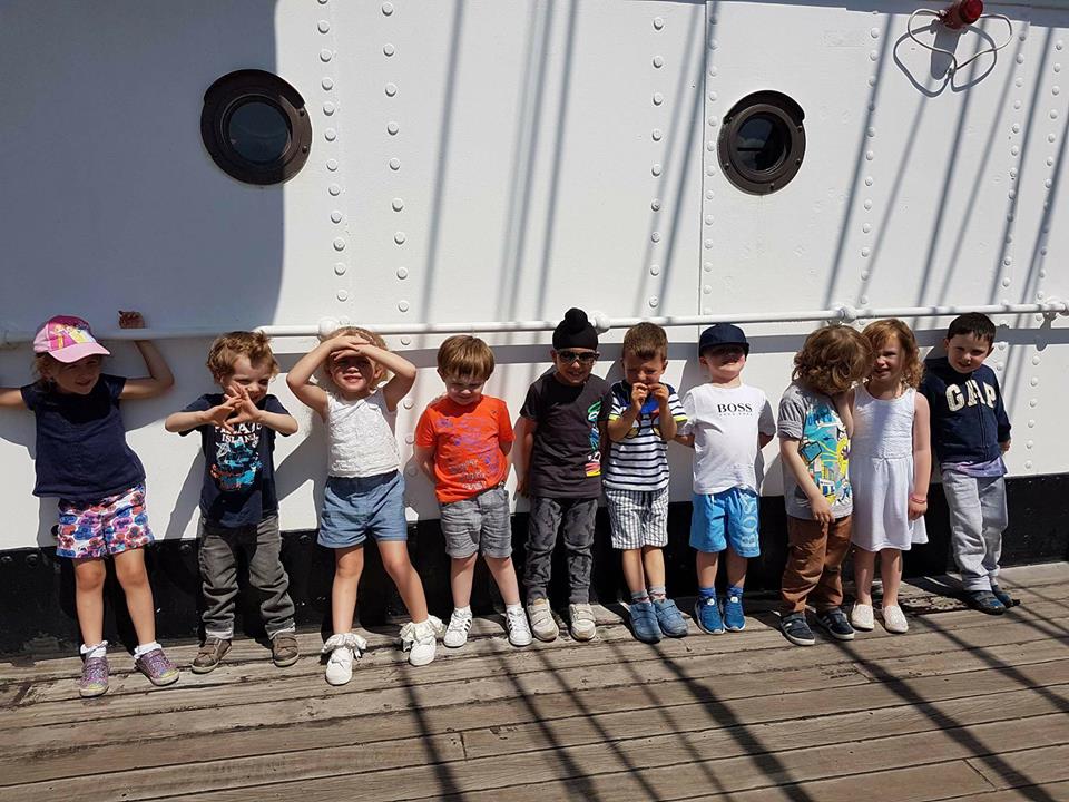 InfoPrimrose's tweet photo. Our Poppy Room children embraced Glasgow with a trip on the tour bus to the transport museum followed by a visit to the talk ship... https://t.co/4k3fUrePnV