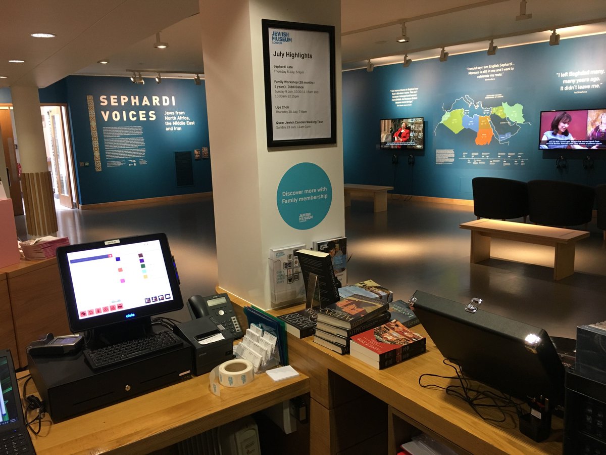 eintegrations's tweet image. #ElitePOS live today for The Jewish Museum in London across Ticketing, Retail and Cafe. POS linked to #Sage200 and CRM for GiftAid tracking.