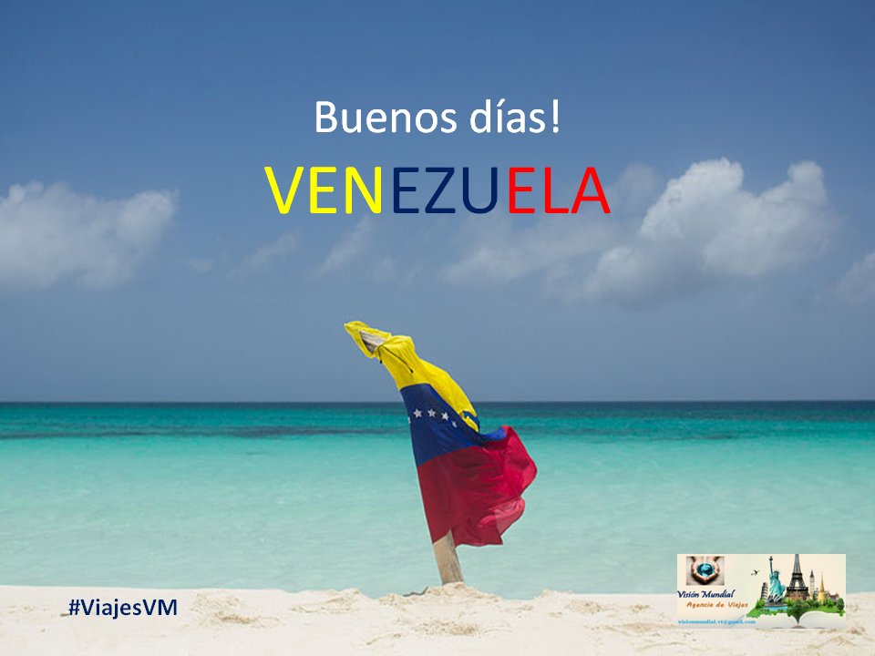 VISIONMUNDIAL1's tweet photo. #ViajesVM #BuenosDias #Venezuela https://t.co/ykeqrQGenp